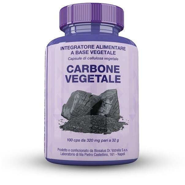 Carbone vegetale - 100 capsule 32 g