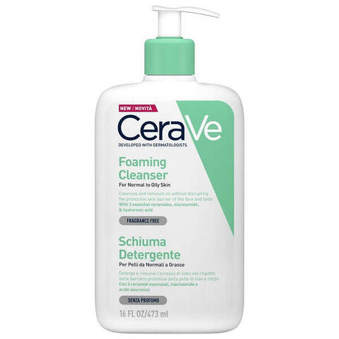 Cerave - Schiuma detergente viso 473 ml