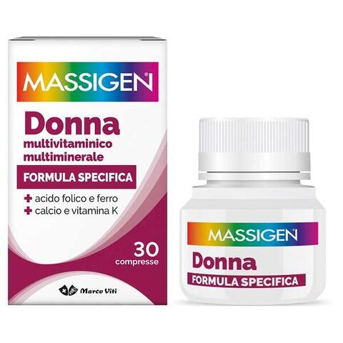 Dailyvit - Massigen donna multivitaminico e multiminerale 30 compresse rivestite