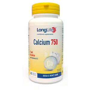 Longlife - Calcium 750 mg 60 tavolette