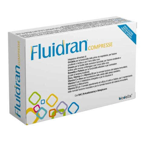 Biodelta - Fluidran 30 compresse