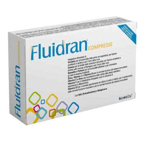 Biodelta - Fluidran 30 compresse