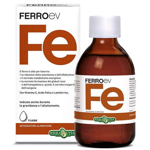 Erba vita - Ferro ev fluido 250 ml