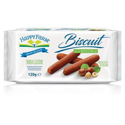 Happy farm - Biscuit nocciola 120 g