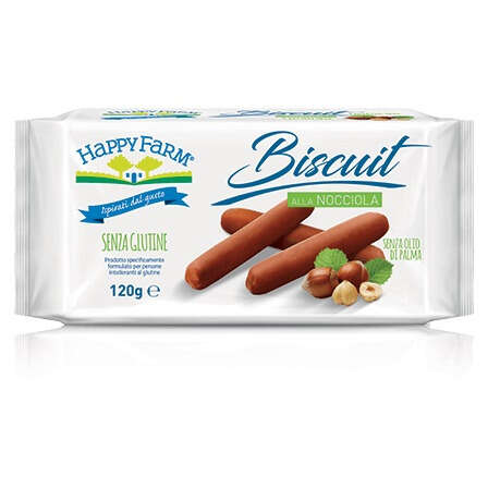 Happy farm - Biscuit nocciola 120 g