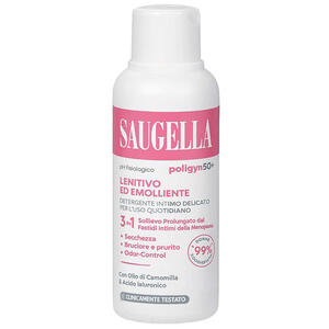 Saugella - Poligyn 50+ detergente intimo lenitivo ed emolliente 250 ml