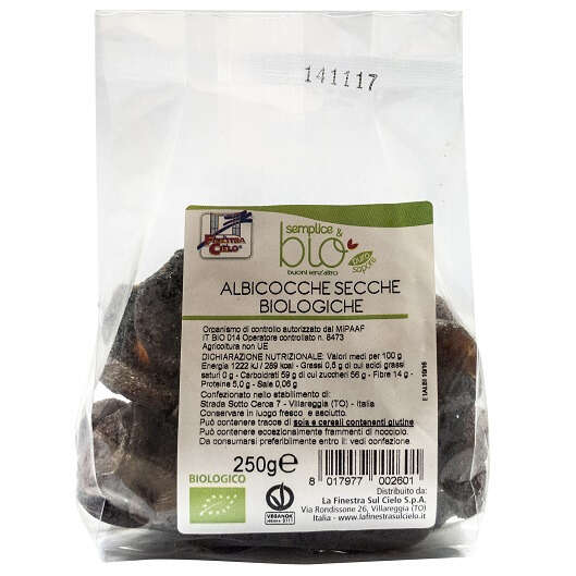 Semplice&bio - Prugne secche reidratate senza nocciolo bio 250 g