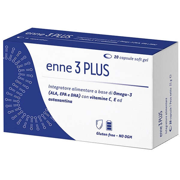 Lipinutragen - Enne 3 plus 20 capsule softgel