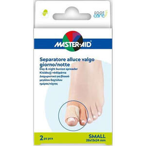 Master aid - Divaricatore alluce giorno/notte master-aid footcare small 2 pezzi d11