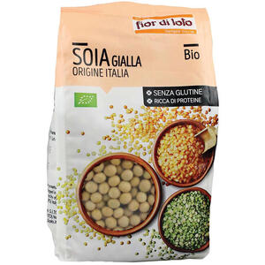 Fior di loto - Soia gialla italia senza glutine bio 400 g