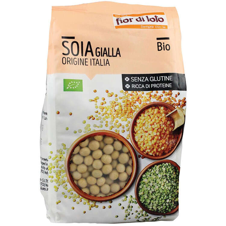 Fior di loto - Soia gialla italia senza glutine bio 400 g