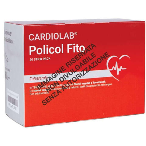 Laboratorio della farmacia - Policol fito 20 stick pack da 5 g linea cardiolab