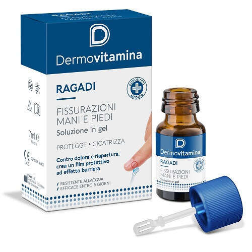 Dermovitamina - Ragadi gel mani e piedi 7 ml