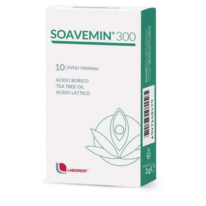 Soavemin 300 - Ovuli vaginali 10 pezzi