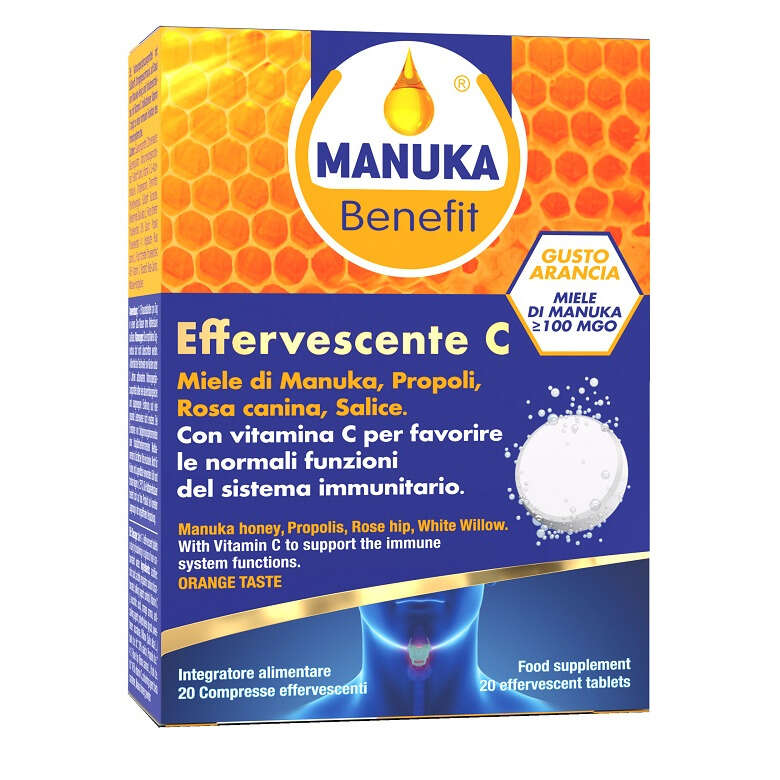 Manuka benefit - Effervescente c 20 compresse