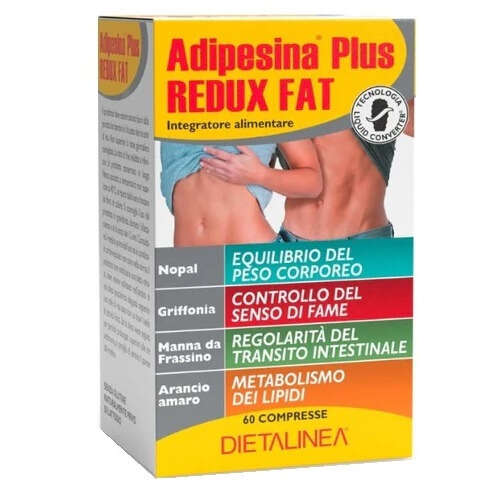 Adipesina plud  redux fat - Adipesina plus redux fat 60 compresse