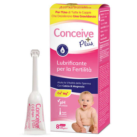 Conceive plus lubrificante per la fertilità - Lubrificante fertilita' conceive plus 8x4g