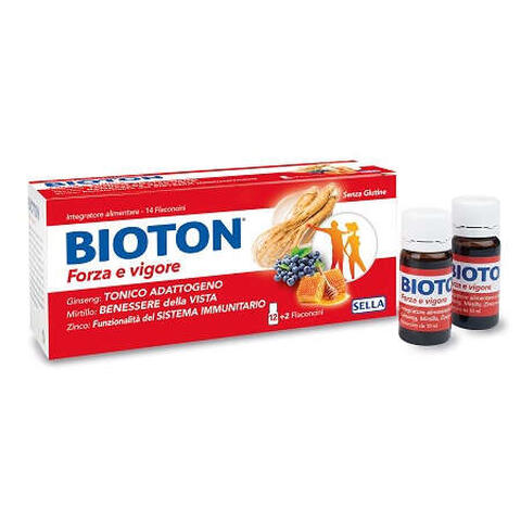 Bioton - Ginseng forza vig 14 flaconcini