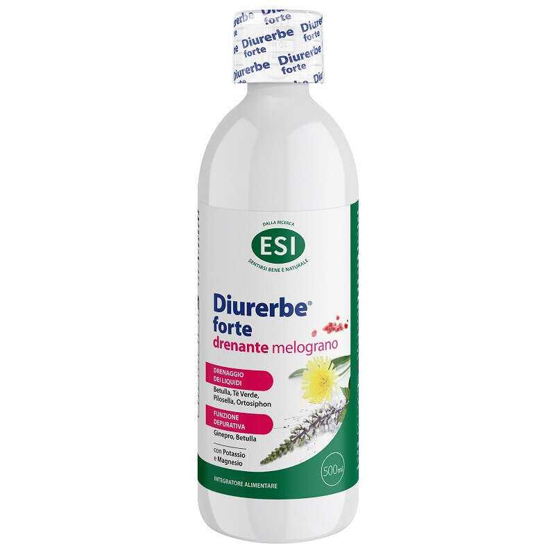Diurerbe - Esi  forte drenante melograno 500 ml
