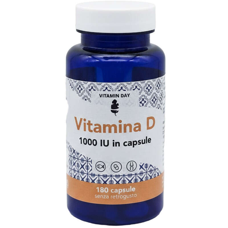 Vitamin day vitamina d - 180 capsule