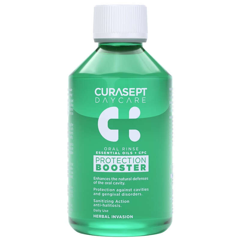 Curasept - Daycare collutorio protection booster herbal invesion 100 ml