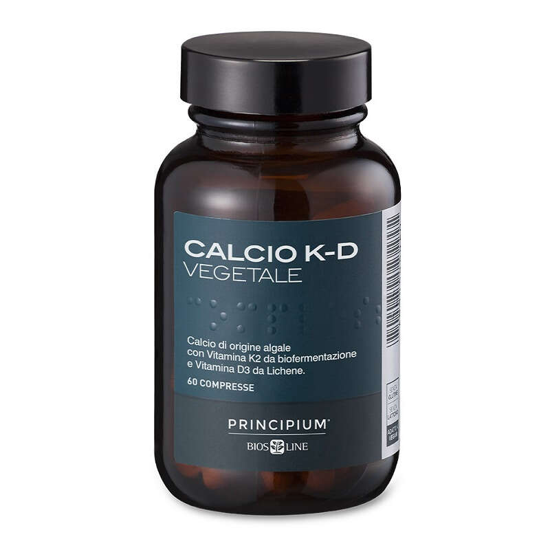 Principium - Calcio k d vegetale 60 compresse