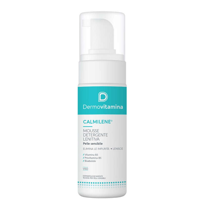 Calmilenemoussedetergentelenitiva - Dermovitamina calmilene mousse detergente viso 150 ml