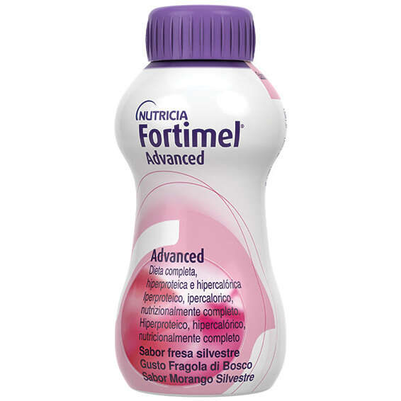Fortimel - Advanced fragola di bosco 4x200 ml