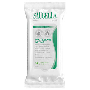 Saugella - Attiva salviettine 15 pezzi