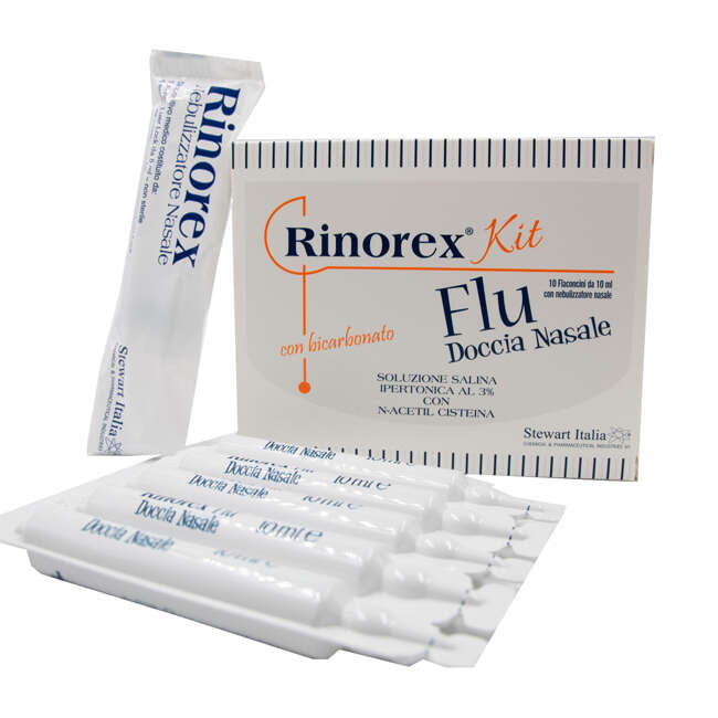 Stewart italia - Rinorex flu doccia kit