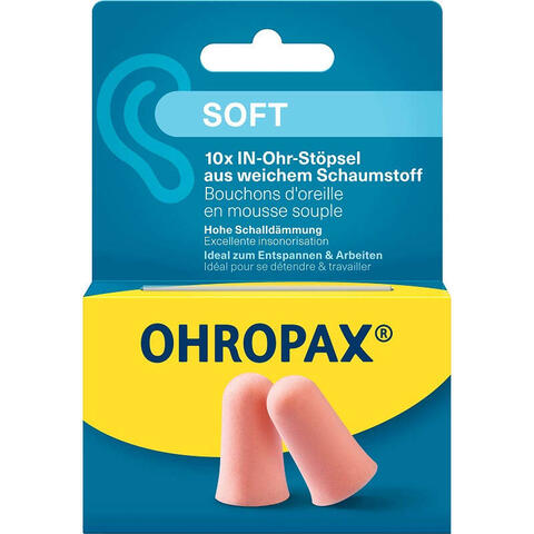 Ohropax - Soft tappi auricolari 10 pezzi