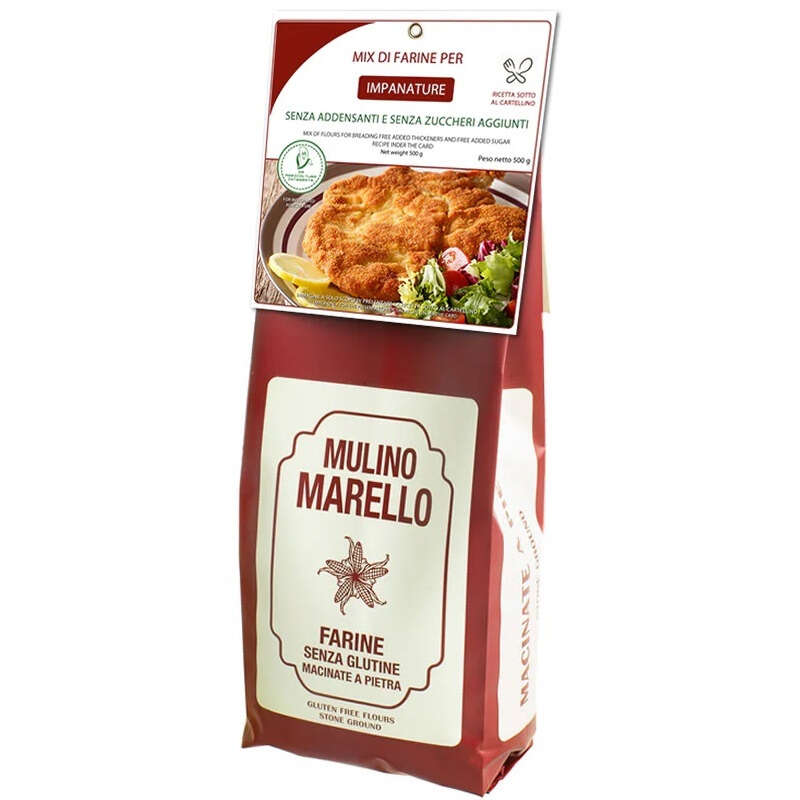 Mulino marello mix farine impanature - Mix di farine naturali per impanature 500 g