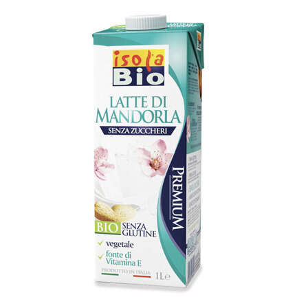 Isolabio - Latte di mandorla senza zuccheri 1 litro