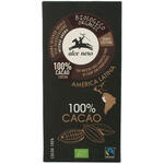 Alce nero fairtrade - Tavoletta cioccolato extrafondente bio 100% cacao 50 g