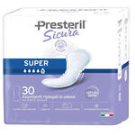 Presteril sicura assorbenti super - Presteril sicura assorbente incontinenza super 30 pezzi