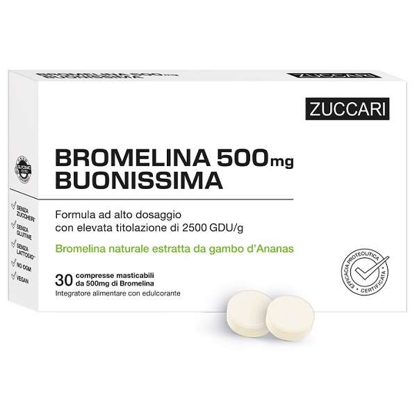Zuccari - Bromelina 500 buonissima 30 compresse