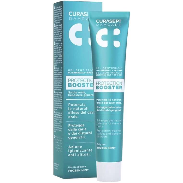 Curasept - Daycare dentifricio protection booster frozen mint 75 ml