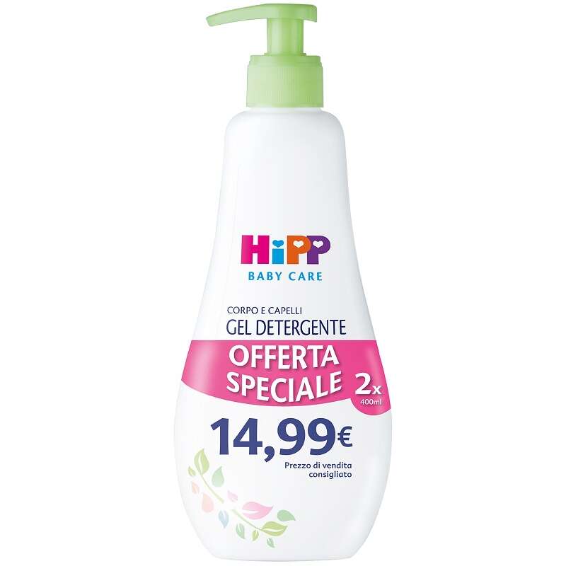 Hipp - Baby care gel detergente corpo capelli 400 ml