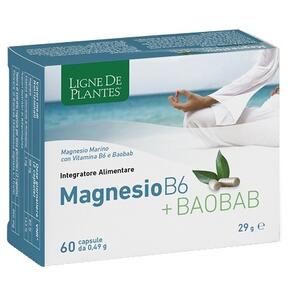 Ligne de plantes - Magnesio b6 + baobab 60 capsule