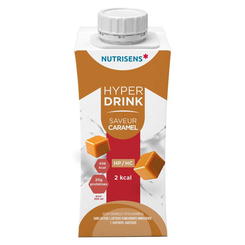 Nutrisens - Hyperdrink 2kcal caramello 4x200 ml
