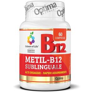 Colours of life - Metil b12 sublinguale 60 compresse