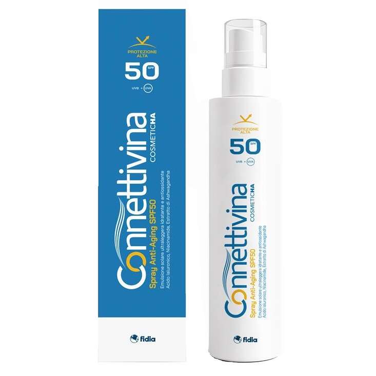 Connettivina spray anti-aging 50 - Connettivina spray anti aging spf50 180 ml