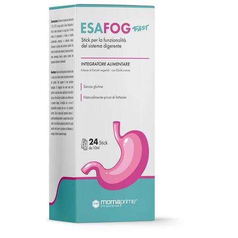 Esofag fast - Esafog fast 24 stickpack da 10 ml senza glutine naturalmente privo di lattosio