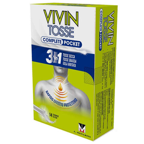 Vivin - Tosse complete pocket 14 stick pack da 10 ml