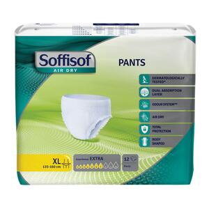 SOFFISOF - PANNOLONE AIR DRY PANTS EXTRA EXTRA LARGE 12 PEZZI
