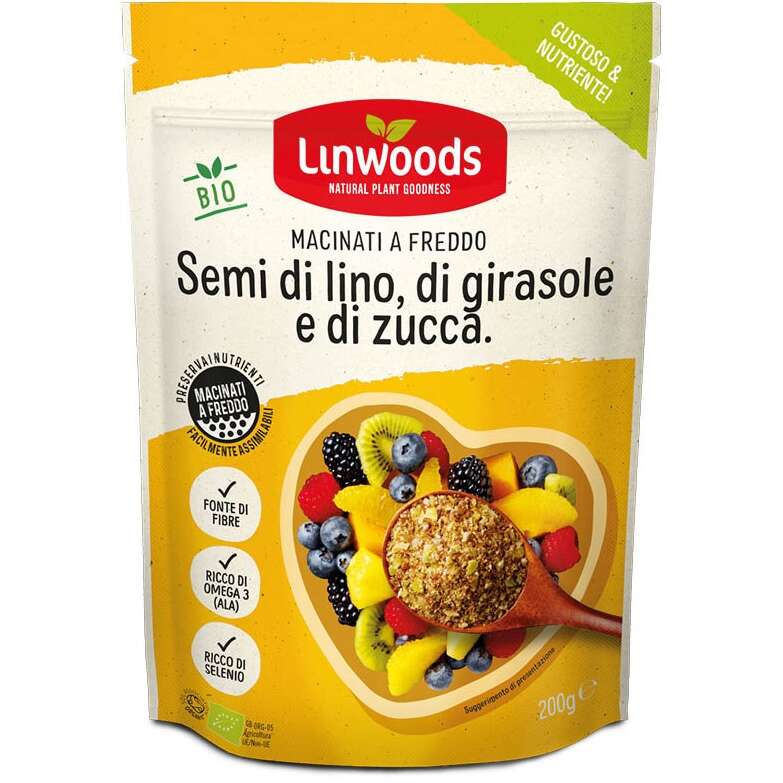 Linwoods - Semi di lino girasole/zucca macinati 200g
