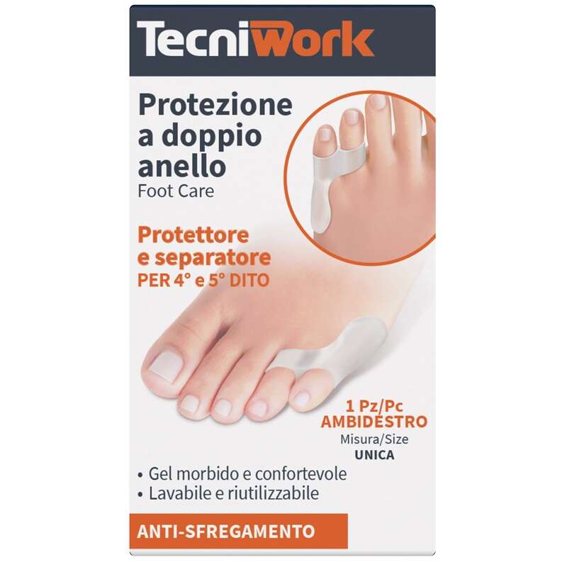 Tecniwork - Protettore doppio anello 4-5 dito