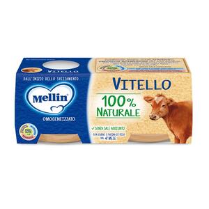 Mellin - Omogeneizzato vitello 2 x 80 g