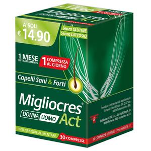 Migliocres act - 30 compresse divisibili
