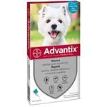 ADVANTIX SPOT ON*soluz 4 pipette 1 ml 100 mg + 500 mg cani da 4 a 10 Kg